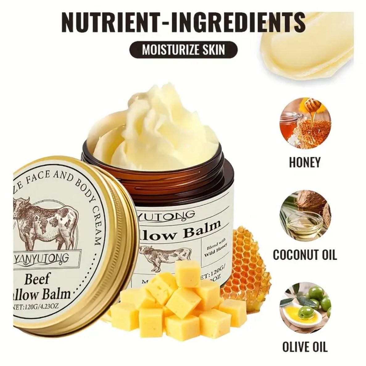 Beef Tallow Balm