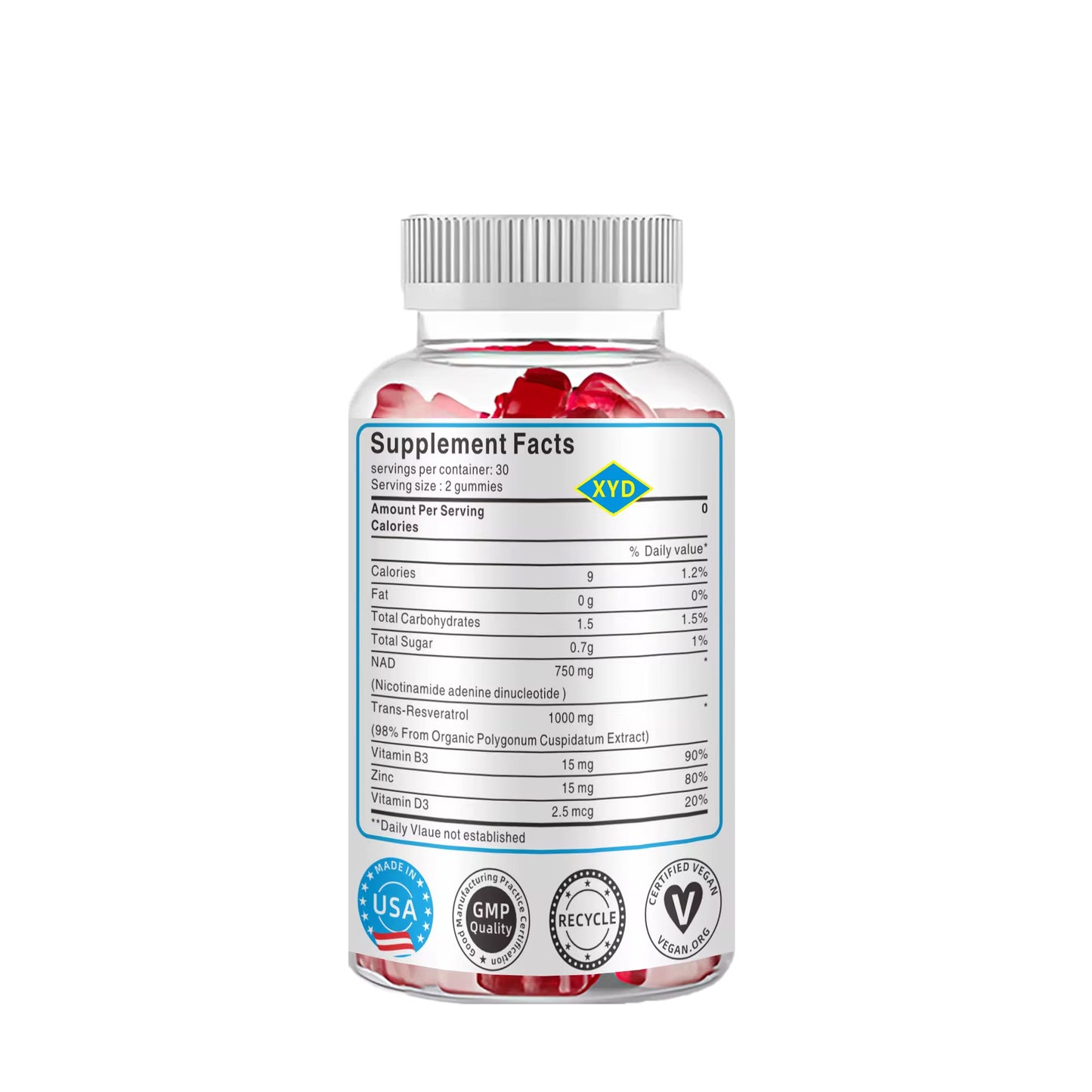 NAD + RESVERATROL